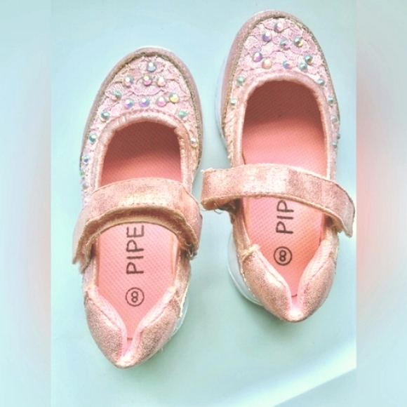 Kmart Store Brand Other - 🩷Dress Shoes🩷 Toddler Bella Pink, Hook & Loop closure